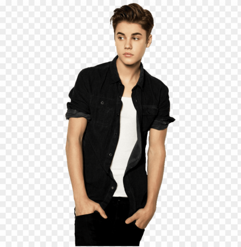 latest fashion fashion tips justin bieber posters Isolated Object with Transparency in PNG