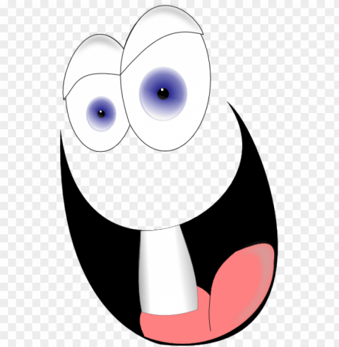 laughing cartoon eye Isolated Graphic Element in HighResolution PNG