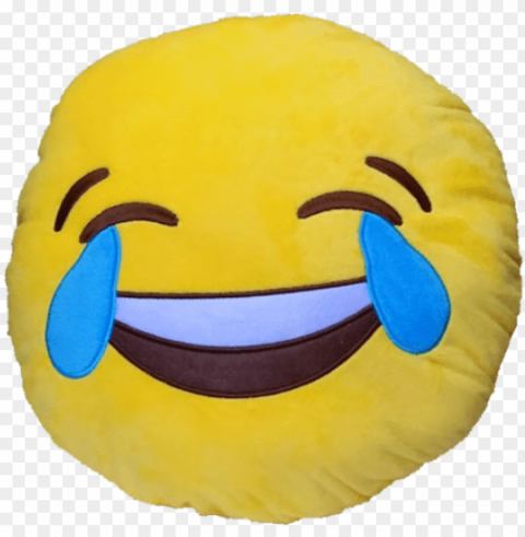 laughing crying emoji beanie ClearCut PNG Isolated Graphic
