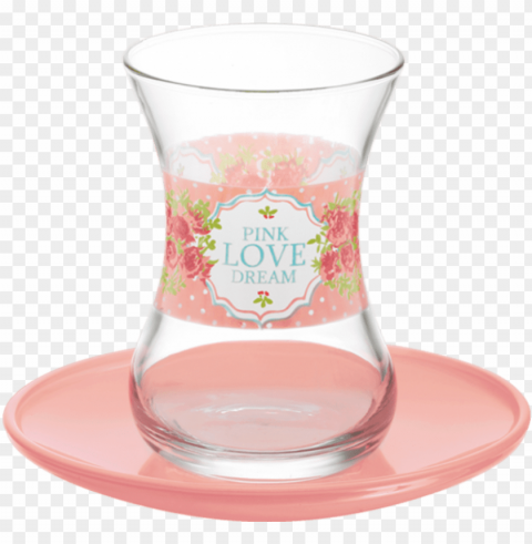 lav turkish tea glass set-pink love dream grand bazaar - vase PNG with transparent background free