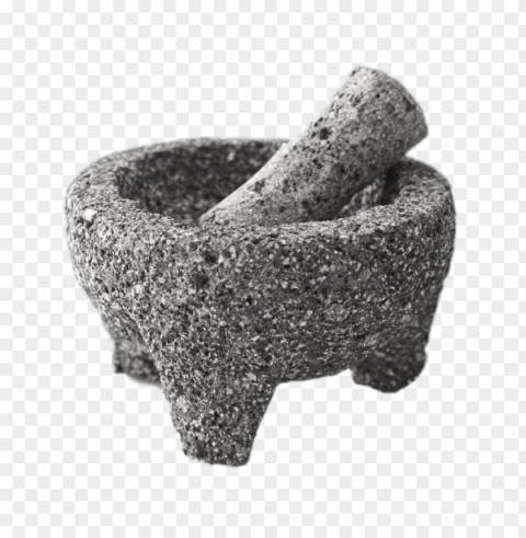 lavastone pestle and mortar HighResolution PNG Isolated Artwork