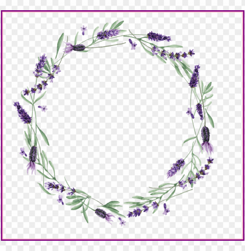 lavender vector royalty free stock huge - lavendar wreath transparent PNG images with clear backgrounds