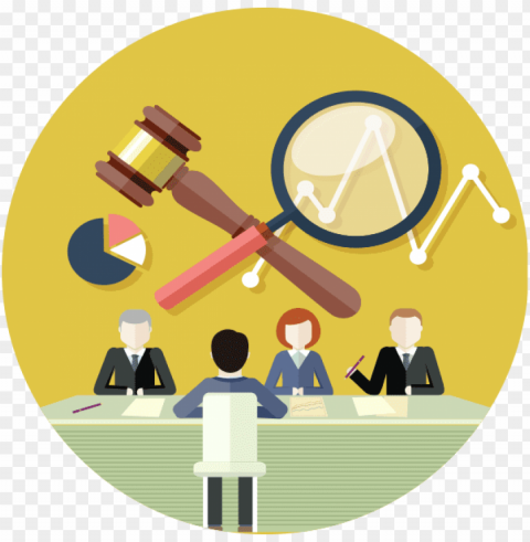 law cartoon PNG Graphic with Transparent Isolation