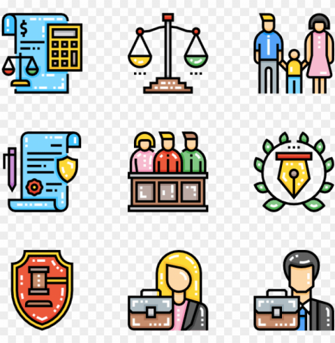 law & justice 50 icons - web design icons High-resolution PNG images with transparent background