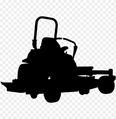 lawn mower clipart outline - zero turn mower ico Isolated Graphic with Clear Background PNG