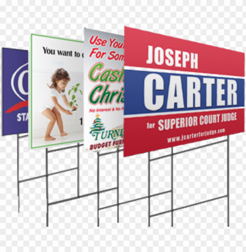 lawn signs 18 x - yard signs HighQuality Transparent PNG Isolated Object