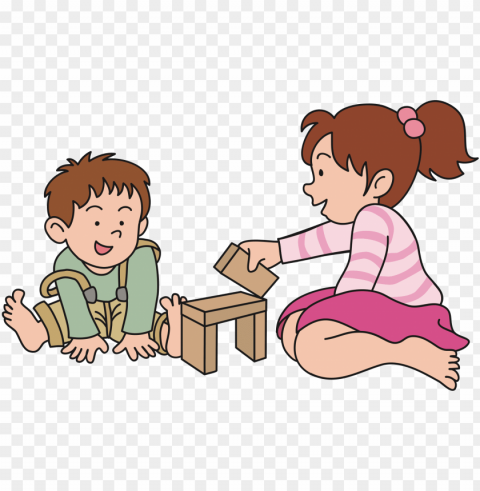 lay child download diagram cartoon - children playing clipart Isolated Object on HighQuality Transparent PNG