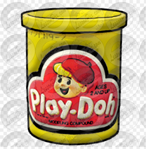 lay doh cliparts - old school play doh Isolated Design Element in HighQuality Transparent PNG PNG transparent with Clear Background ID 29c95340