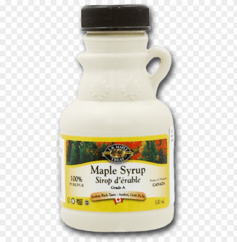 lb maple treat maple syrup - bottle Isolated Item with Clear Background PNG