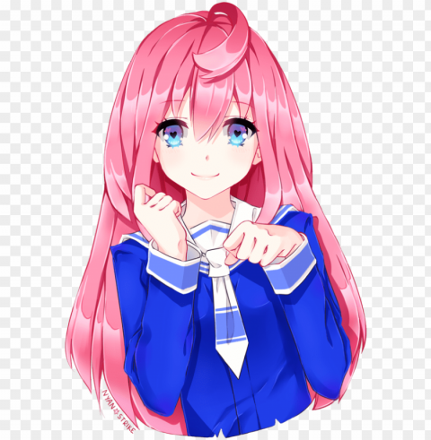 ldshadowlady images ldshadowlady hd wallpaper and background - anime girl cute pink hair PNG Graphic with Isolated Clarity