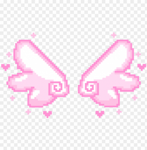 Leafsea - Pixel Angel Wings Isolated Artwork In HighResolution Transparent PNG