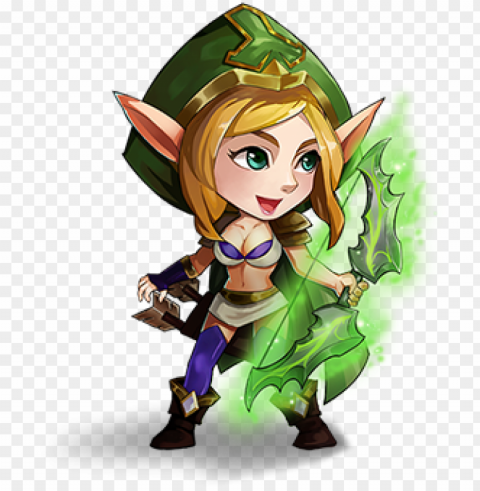 league of angels - mobile legend versi chibi PNG download free