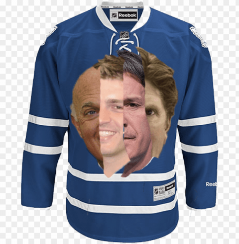 leaked image of toronto maple leafs new logojersey - blue toronto maple leafs jersey PNG with alpha channel