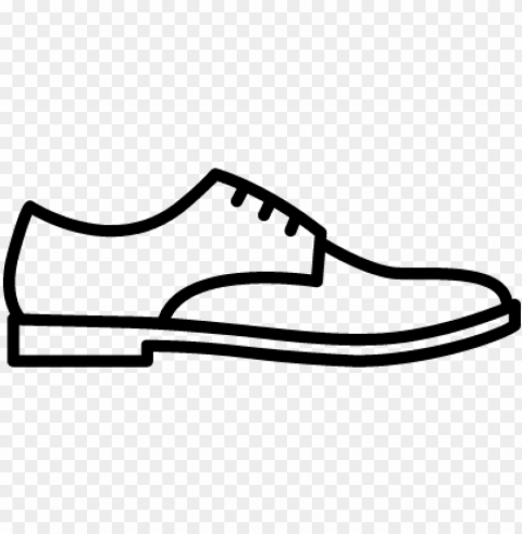 leather derby shoe vector - men shoes icon PNG files with no background assortment