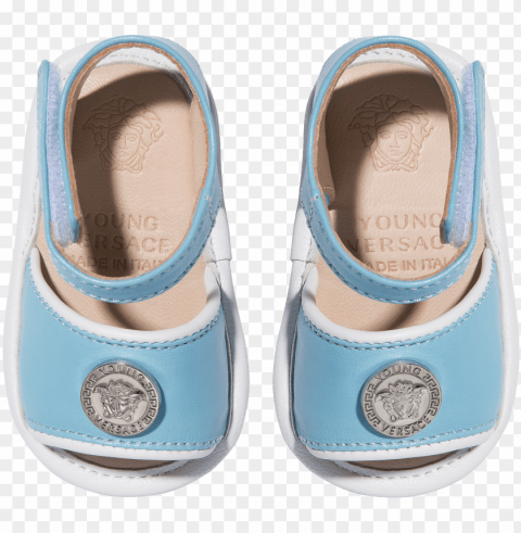 leather sandals with medusa coin - ballet flat PNG graphics with clear alpha channel selection