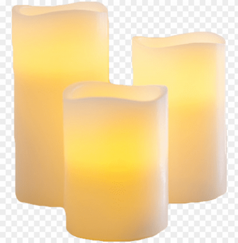 led candles - led flameless candles PNG cutout