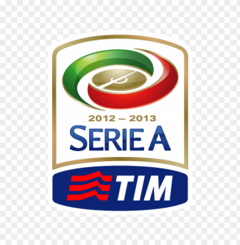 lega calcio serie a tim current 2013 vector logo PNG pictures with no backdrop needed