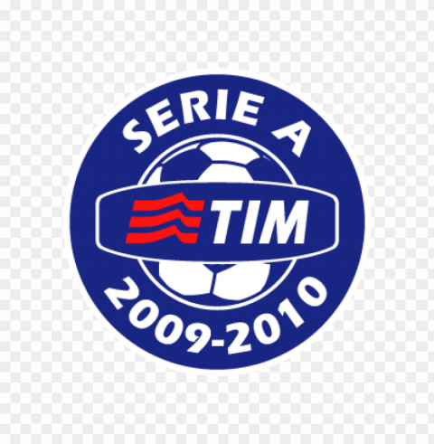 lega calcio serie a tim old 2010 vector logo PNG pictures without background