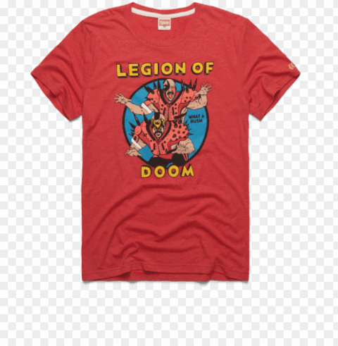 legion of doom what a rush - designs for kids t shirts PNG with isolated background