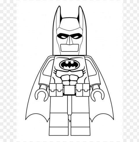 lego batman coloring pages color High-resolution transparent PNG images set