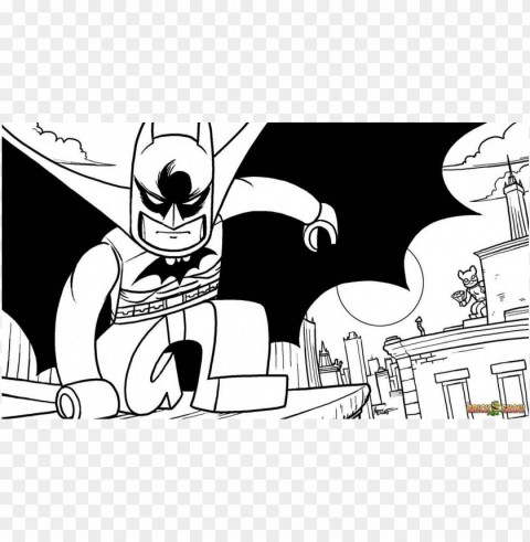 lego batman coloring pages color HighQuality Transparent PNG Isolated Art