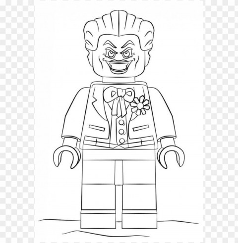 lego batman coloring pages color Clear Background PNG Isolated Design