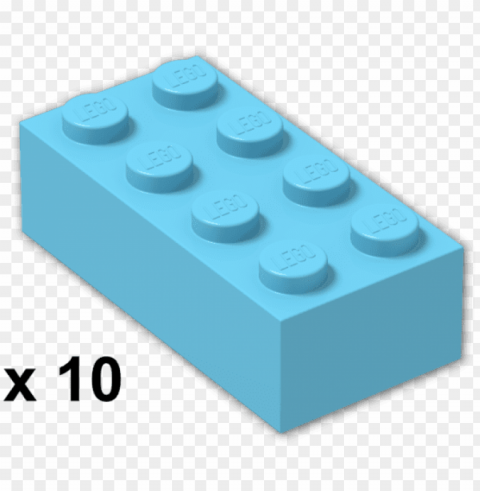 lego bricks lot of 10 bricks blue medium azure baby - brick yellow lego PNG for educational projects