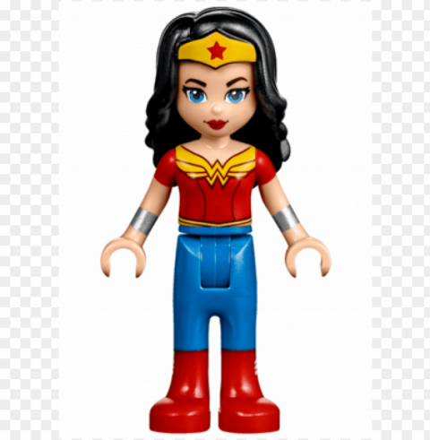 lego dc superhero girls wonder woma PNG files with clear background