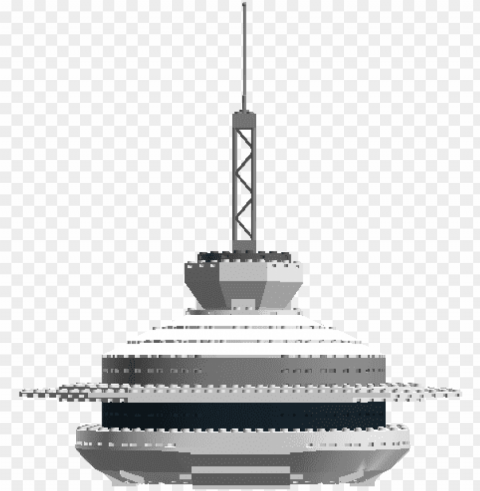 lego space needle - steamboat Isolated Element in HighQuality PNG