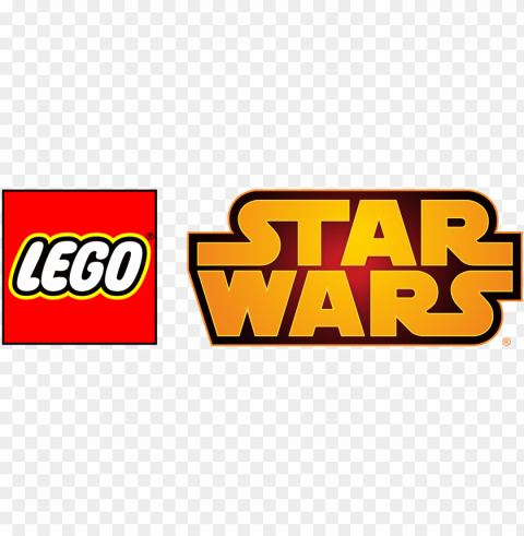 lego star wars logo - star wars toys logo PNG Image Isolated on Clear Backdrop