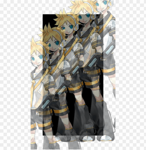 len kagamine Transparent Cutout PNG Graphic Isolation PNG transparent with Clear Background ID 82fcd66c