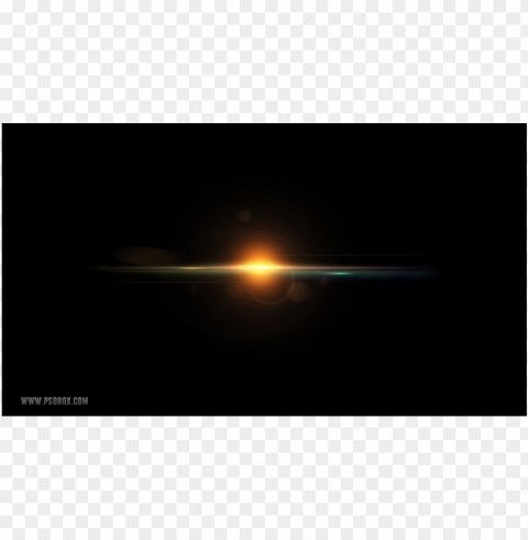 Lens Flare PNG With Transparent Overlay