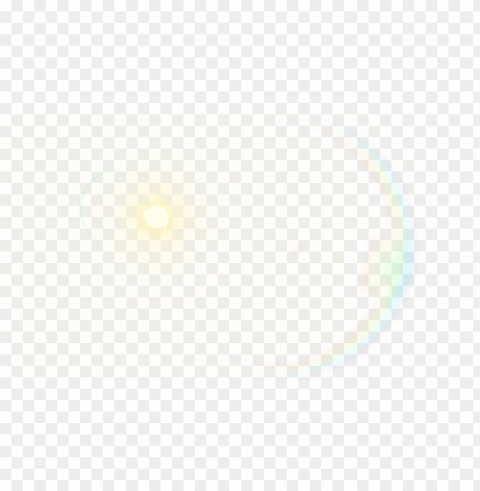 lens flare sun PNG with clear overlay