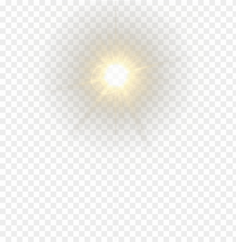 lens flare yellow PNG for presentations