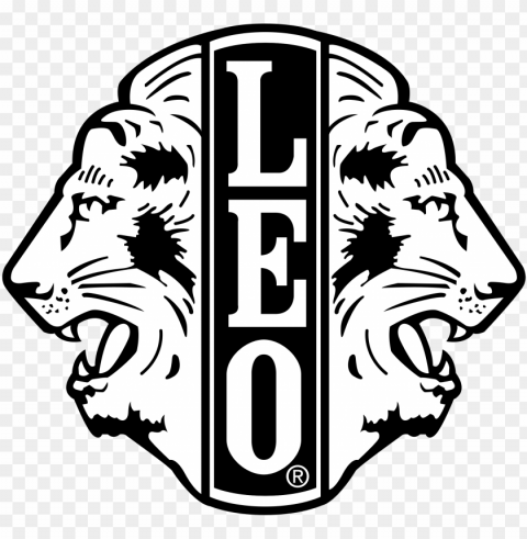 leo logo - leo club international Isolated Character in Transparent PNG Format PNG transparent with Clear Background ID 903a9c19