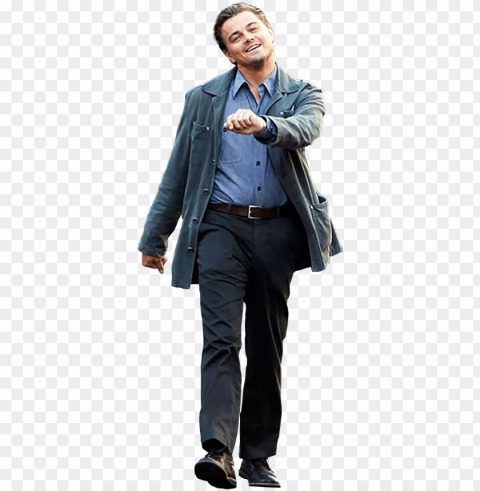 leonardo dicaprio - lubachów PNG Graphic Isolated on Transparent Background