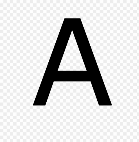 Letter A PNG Images With Transparent Backdrop