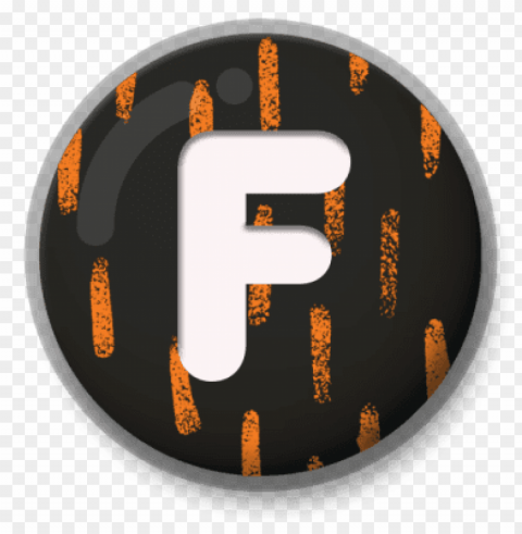 letter f roundlet PNG files with clear background