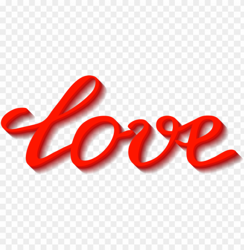 lettering love text High-resolution PNG images with transparency wide set