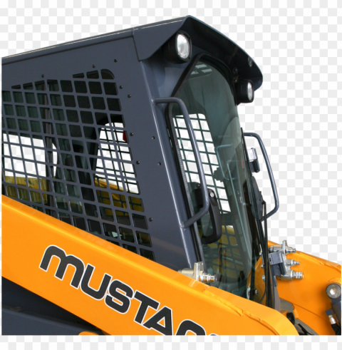 level - skid-steer loader Isolated Graphic on Clear Transparent PNG