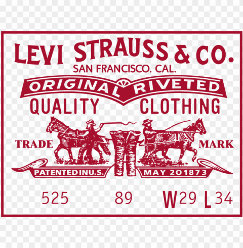 Levi Strauss Jeans Label Logo Vector - Levis Logo High-resolution Transparent PNG Images Set