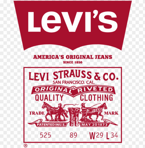 levis americas original riveted jeans logo vector - levi strauss label vector PNG images with alpha channel diverse selection