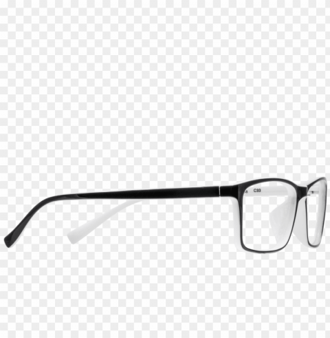 lewitt - glasses side view Isolated Item on Clear Transparent PNG PNG transparent with Clear Background ID e395c241