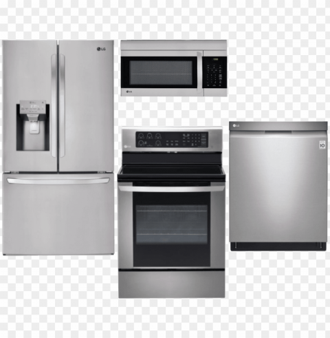 lg kitchen appliance packages - lg lre3061st electric convection range freestandi Transparent Background Isolated PNG Design Element