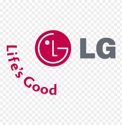 lg lifes good eps vector logo free PNG design