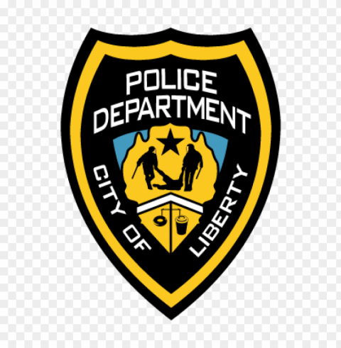 liberty city police vector logo free Isolated Design Element in PNG Format