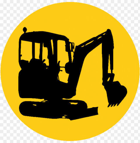 library download bobcat clipart realistic - mini digger silhouette PNG Graphic with Transparent Background Isolation PNG transparent with Clear Background ID 0ae08bf0
