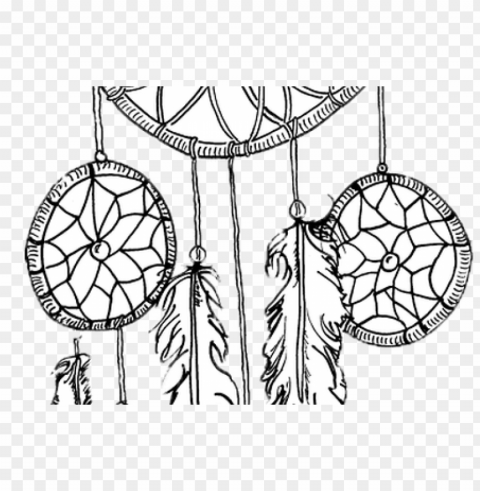 library library boho drawing easy - dream catcher drawings Isolated Graphic in Transparent PNG Format