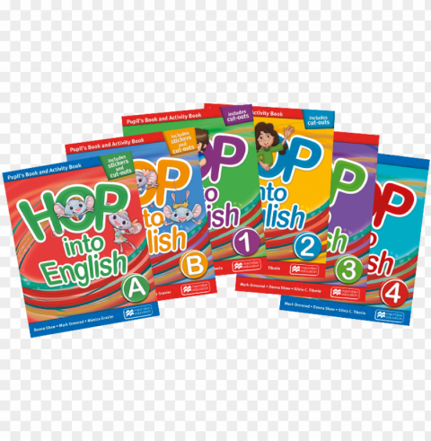 libro hop into english Isolated Subject on HighQuality PNG