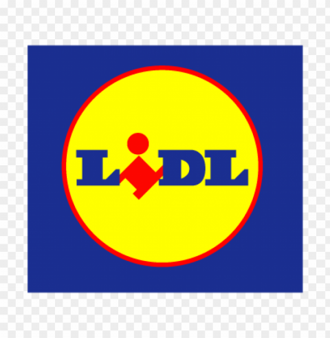 lidl vector logo download free Isolated Object on Transparent PNG